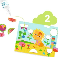6 activités créatives La souris et ses amis -^Djeco Discount