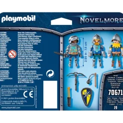 3 Chevaliers Novelmore Novelmore 70671^Playmobil