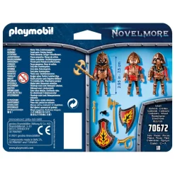 3 combattants Burnham Raiders Novelmore 70672^Playmobil Clearance