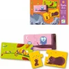12 Puzzles Carton Maman Bébé^Djeco Hot