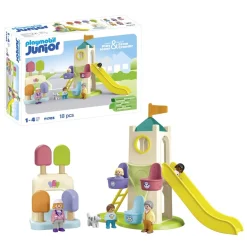 Aire de jeu avec toboggan géant Junior 71703^Playmobil New