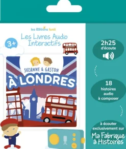 Album - livre audio Suzanne et Gaston à Londres^LUNII New