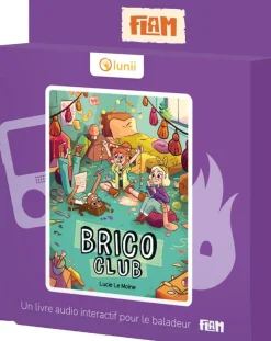 Albums Flam - Livre audio Le Bricoclub^LUNII Hot