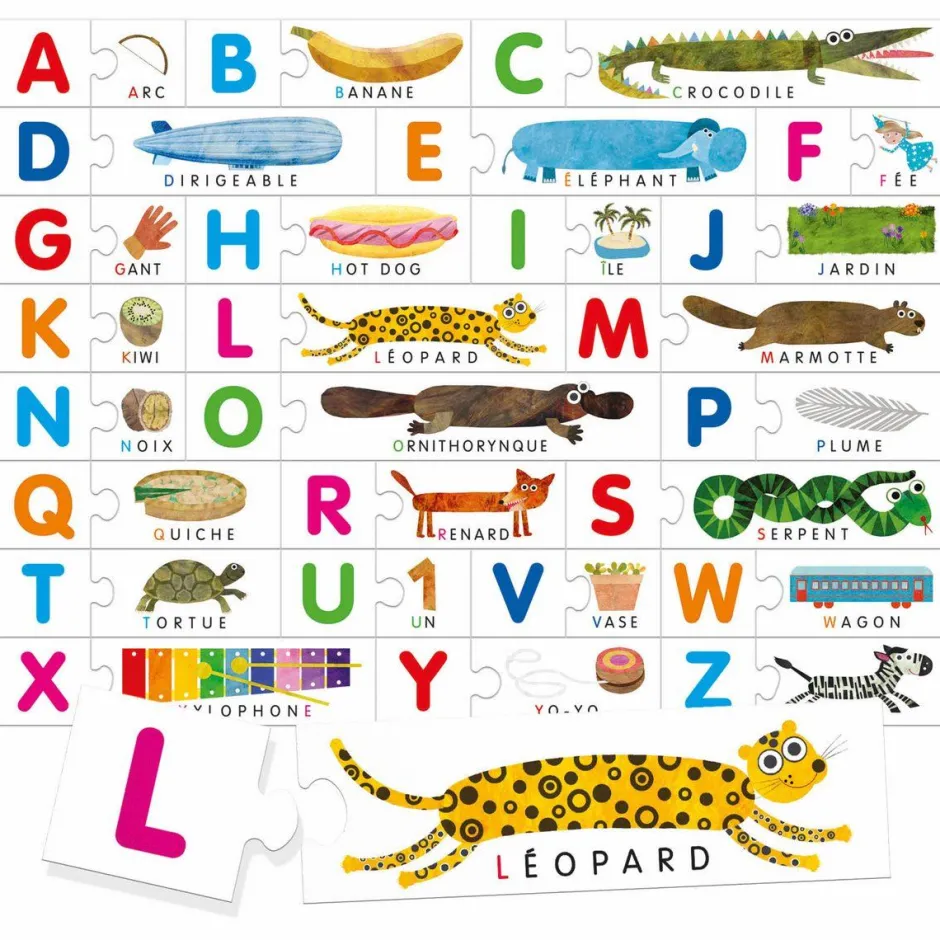 Alphabet tactile Montessori^Headu Sale