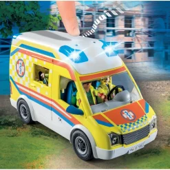 Ambulance avec effets lumineux Playmobil City Life 71202^Varta New