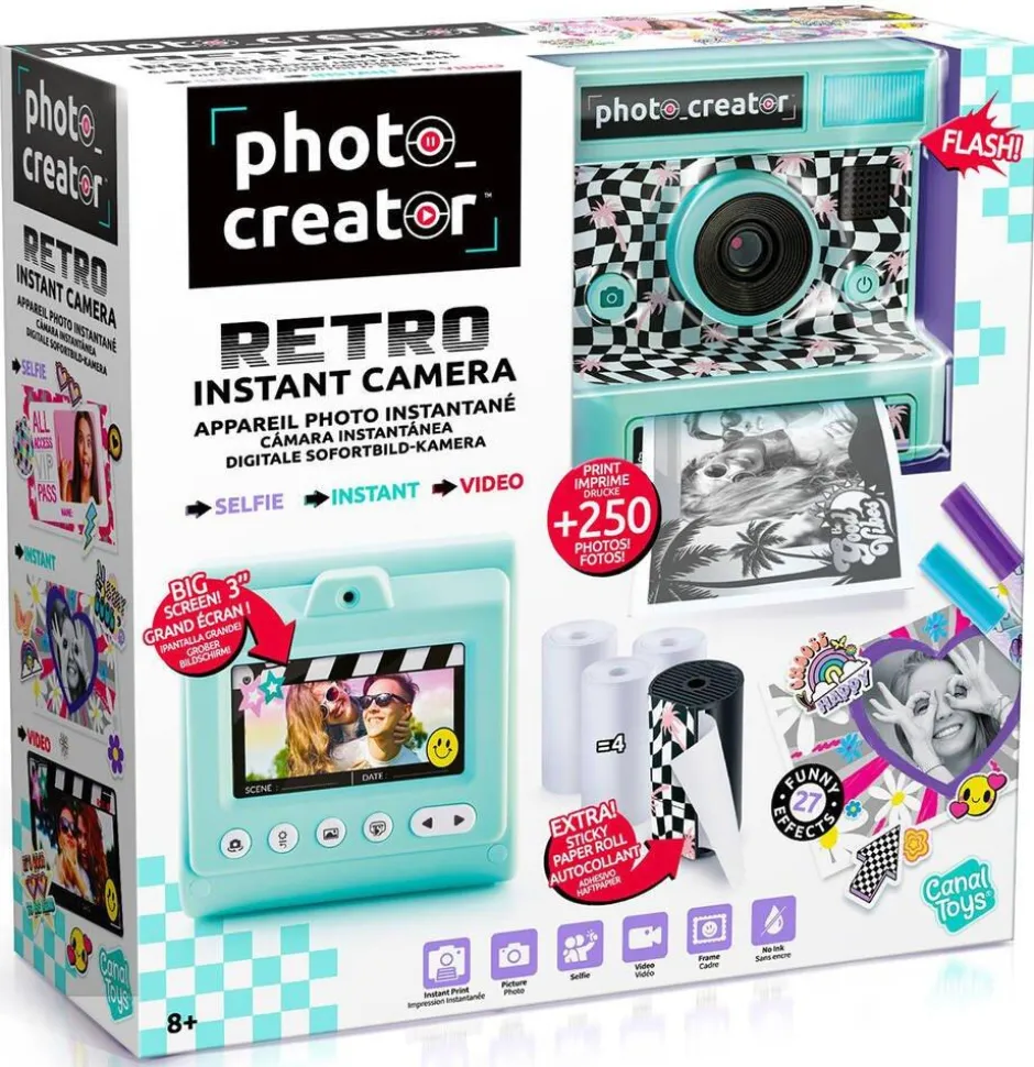 Appareil Photo Creator Instantané Rétro^Canal Toys