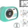 Appareil photo étanche turquoise Kidicam^KIDYWOLF Best