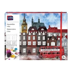 Aquarelle jolies villes^CREA & CIE Sale