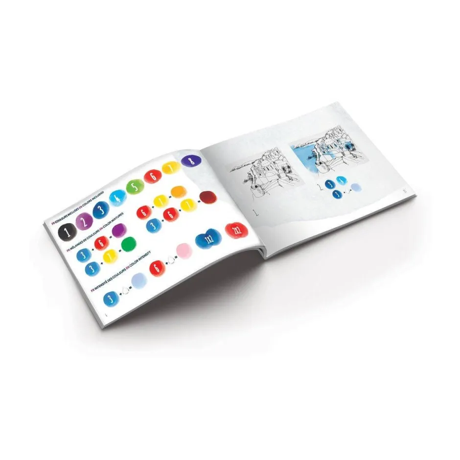 Aquarelle jolies villes^CREA & CIE Sale