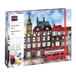 Aquarelle jolies villes^CREA & CIE Sale