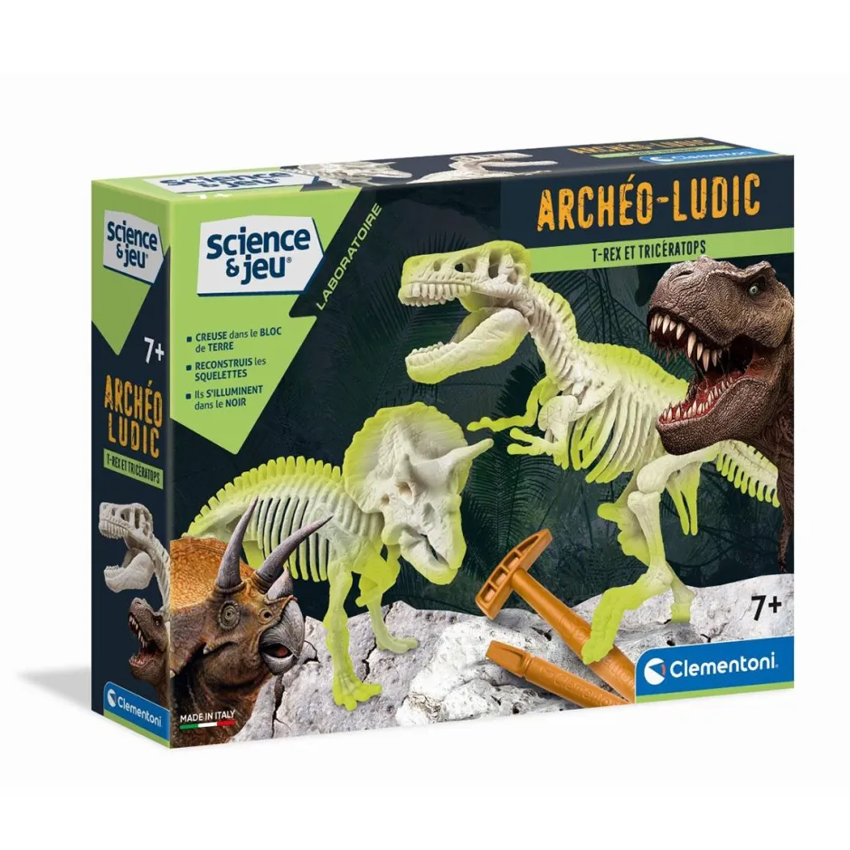 Archeo Ludic Trex et Triceratops^Clementoni Sale