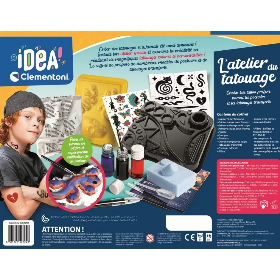 Atelier du tatouage^Clementoni Clearance