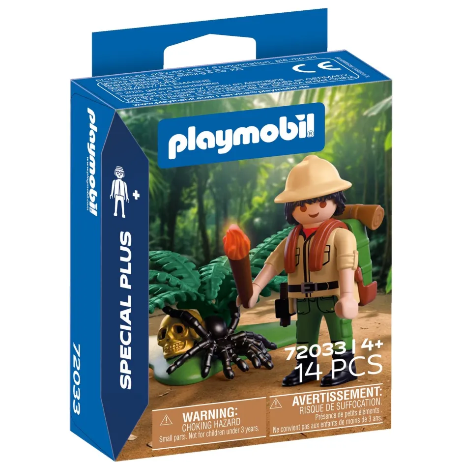 Aventurier & araignée Spécial Plus 72033^Playmobil New