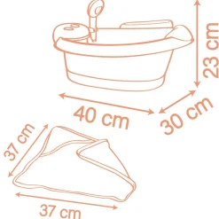 Baignoire balneo Baby Nurse^Smoby Sale