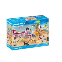 Bar à chats avec 6 chats et personnages My Life 71744^Playmobil New