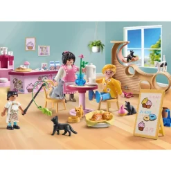 Bar à chats avec 6 chats et personnages My Life 71744^Playmobil New