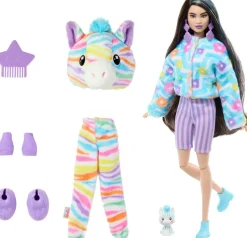 BARBIE CUTIE REVEAL - POUPEE ZEBRE^Mattel New