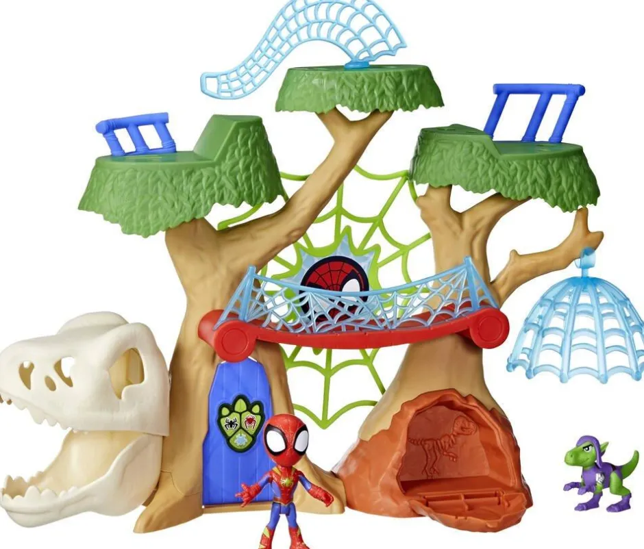 Base forestière Dino-Webs Spidey et ses Amis Extraordinaires^Hasbro Clearance
