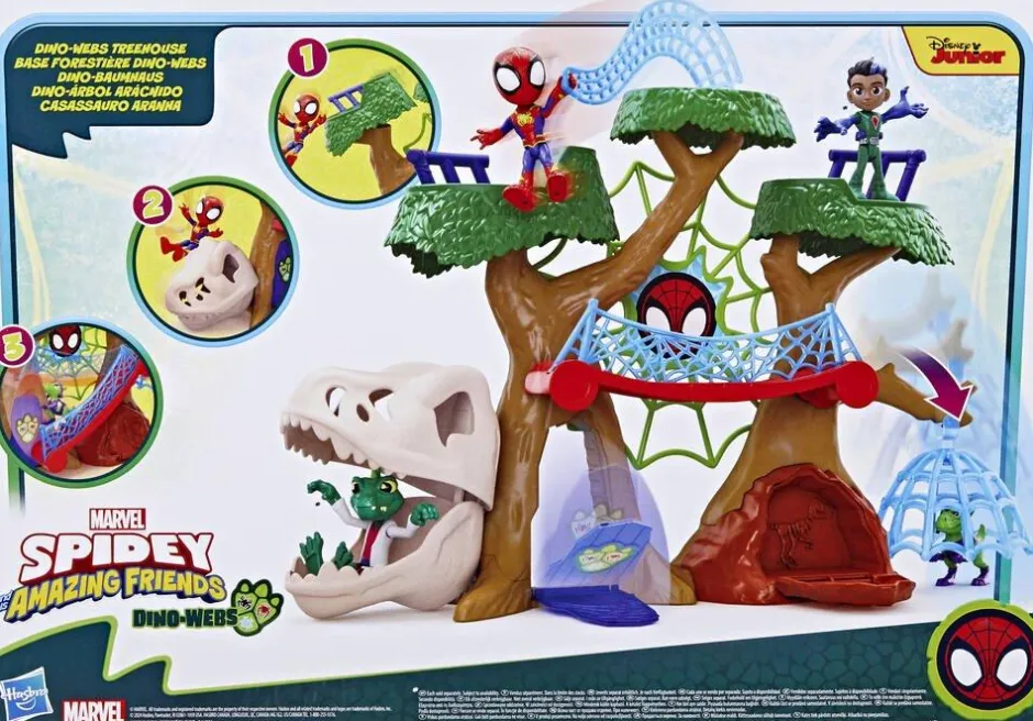 Base forestière Dino-Webs Spidey et ses Amis Extraordinaires^Hasbro Clearance