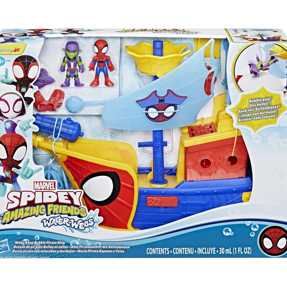 Bateau de pirates à bulles - Spidey Waterwebs^Hasbro Online