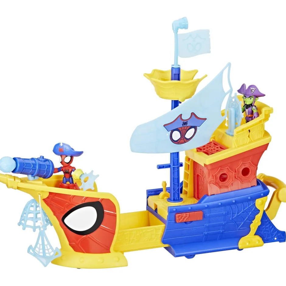 Bateau de pirates à bulles - Spidey Waterwebs^Hasbro Online