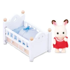 Bébé Lapin chocolat et son lit – 2205^Sylvanian Families Sale