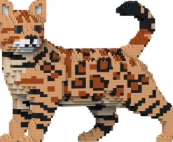Bengal 4 En 1 Brun Bloc de Construction^Jekca