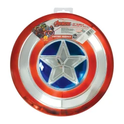 Bouclier métallisé Captain America^Rubies Best