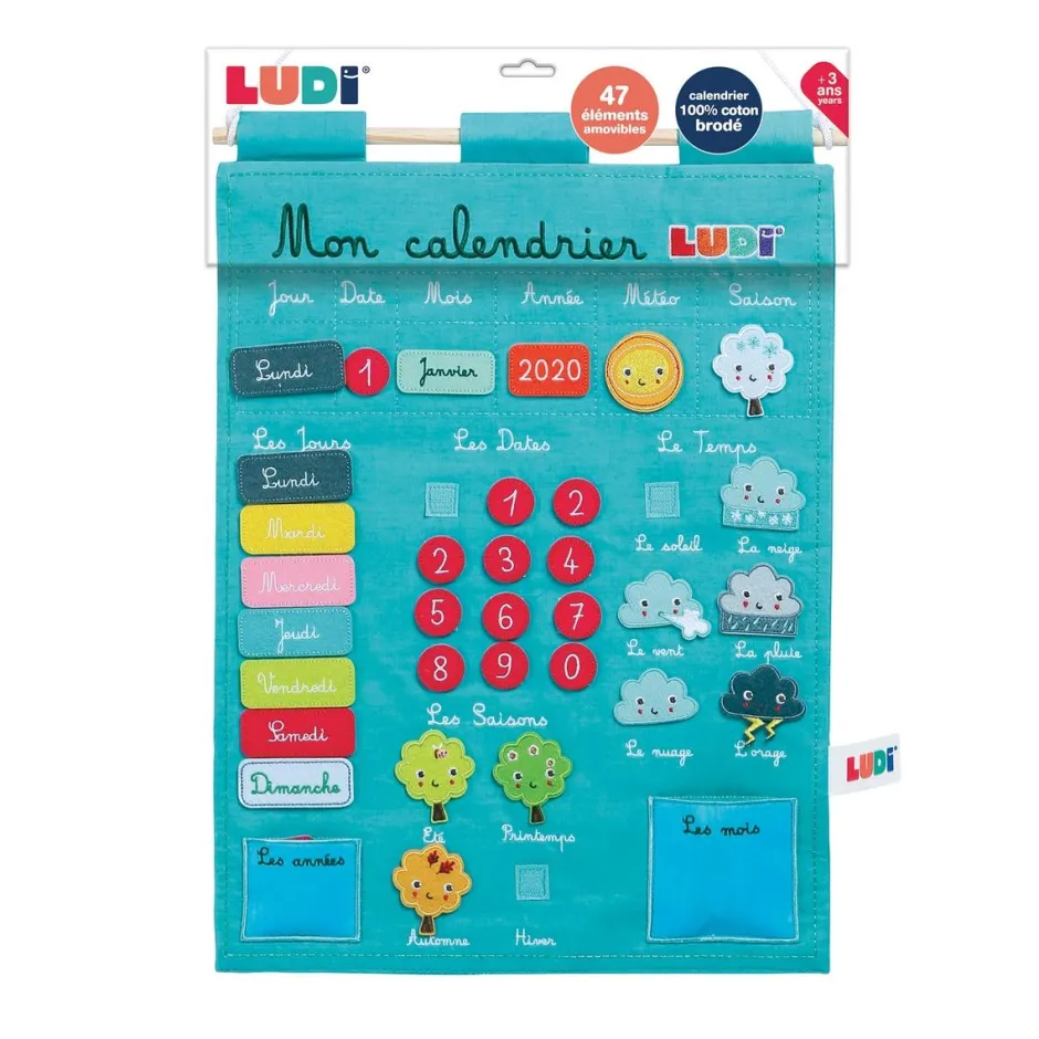 Calendrier Basic bleu^Ludi Discount