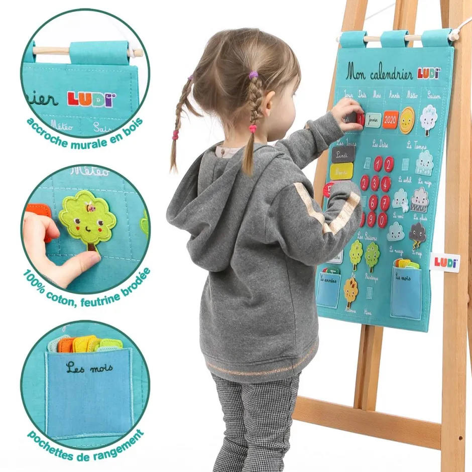 Calendrier Basic bleu^Ludi Discount