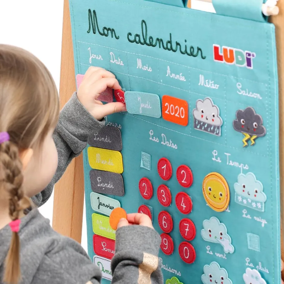 Calendrier Basic bleu^Ludi Discount