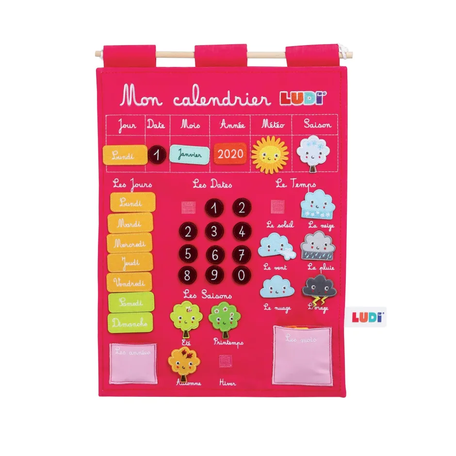 Calendrier Basic rose^Ludi Clearance