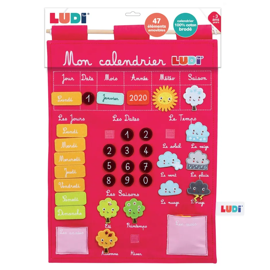 Calendrier Basic rose^Ludi Clearance