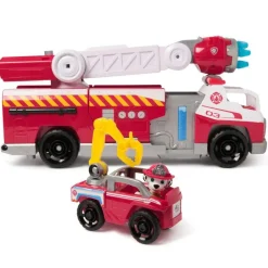 Camion de pompier deluxe et figurine Marcus - Fire Rescue La Pat Patrouille^Spin Master Online