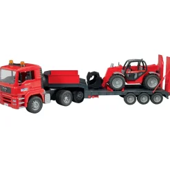 Camion de transport Man Tga avec engin Manitou MLT 633^Bruder Sale