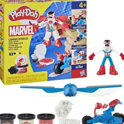 Captain america Moto tranchante Marvel^Play-Doh Hot