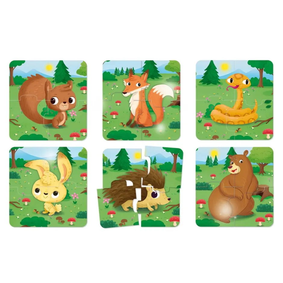 Carotina Baby - Puzzle La Forêt^Lisciani Giochi Sale