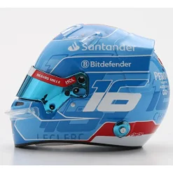Casque Charles Leclerc 1:5 version deluxe - Ferrari - GP F1 Miami 2024^ Clearance