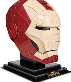 Casque Marvel Iron Man puzzle 4d Build^Spin Master Clearance
