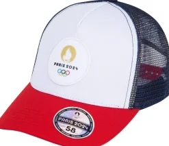 Casquette Trucker 3d Aux Couleurs Des Jo Paris 2024^ New