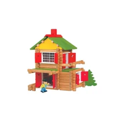Chalet en bois à construire 135 pièces avec une voiture^Jeujura Best