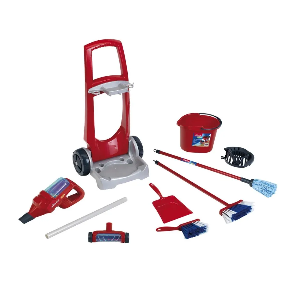 Chariot de ménage et aspirateur 3 en 1 Vileda^Varta Discount