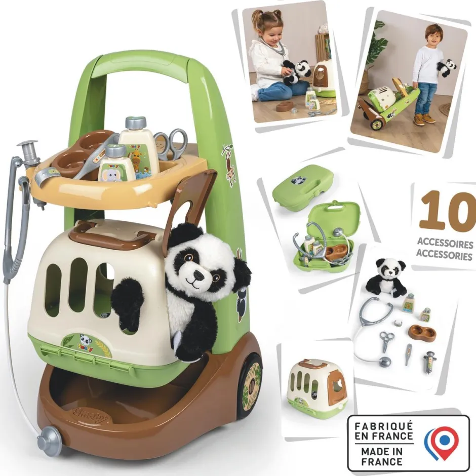 Chariot vétérinaire panda^Smoby