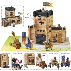 Chateau fort et catapulte^Jeujura New