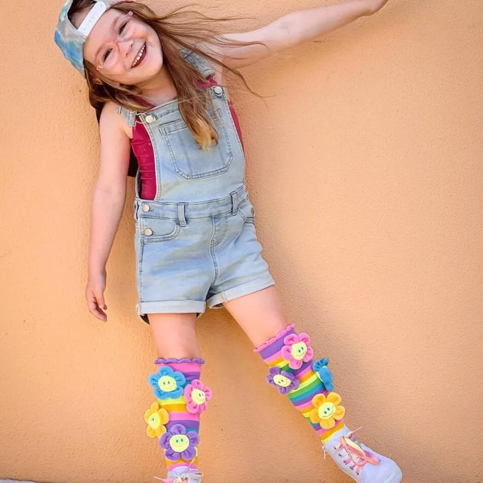 Chaussettes à fleurs^ Online