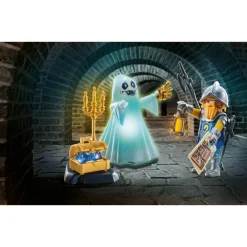 Chevalier et fantôme effets lumineux multicolores Starter Pack PLAYMOBIL Novelmore 71797^Varta Online