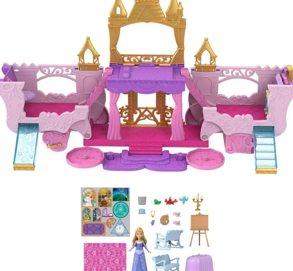 Château et carosse 2 en 1 Disney Princesses^Mattel Best