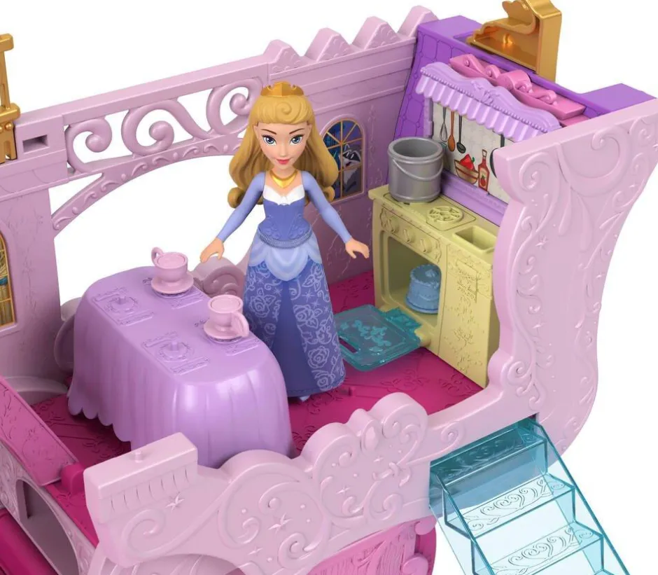 Château et carosse 2 en 1 Disney Princesses^Mattel Best