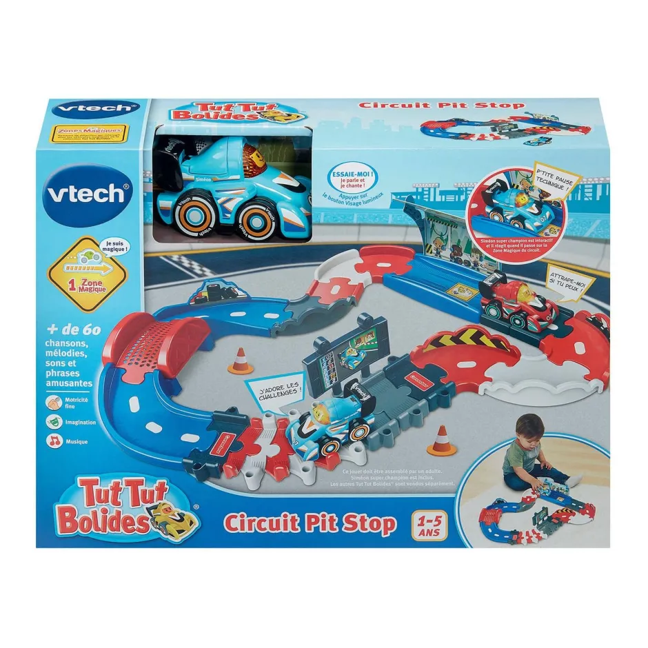 Circuit Pit Stop et super champion - Tut Tut Bolides^Varta Discount