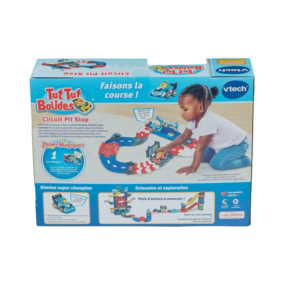 Circuit Pit Stop et super champion - Tut Tut Bolides^Varta Discount